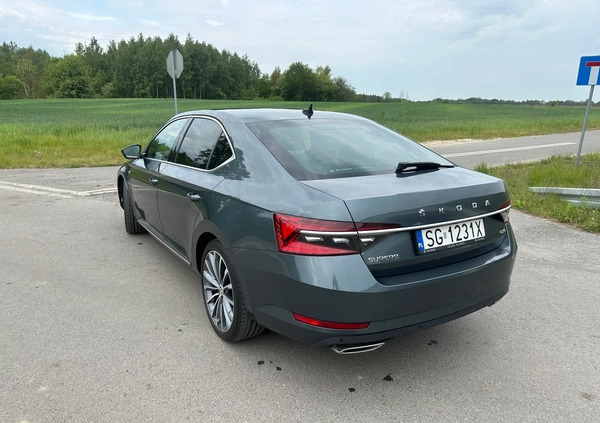 Skoda Superb cena 156000 przebieg: 48500, rok produkcji 2019 z Dobrodzień małe 407